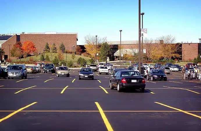 Asphalt Services - Line Striping on Parking Lots - Striping Parking Lot Cost
