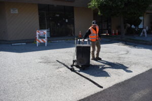 Quality asphalt crack filling solutions.