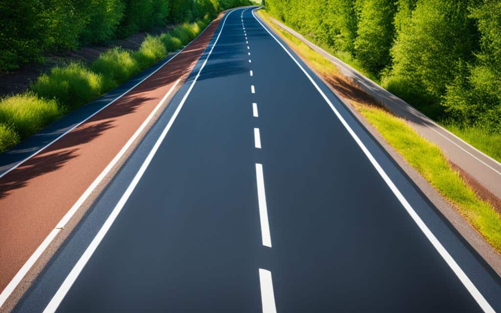 sustainable asphalt paving - recycled asphalt
