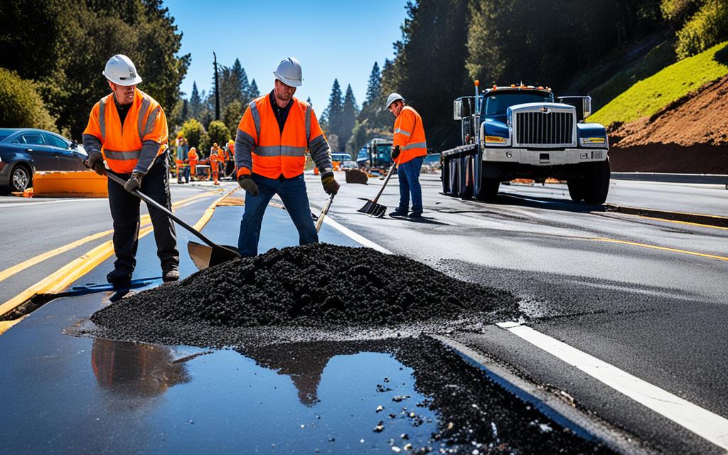 Road Maintenance Belmont - Pothole Repair Belmont CA