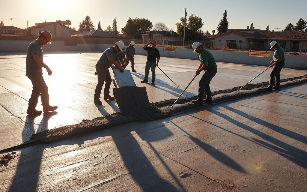 Concrete pouring San Ramon - Concrete Contractor San Ramon CA