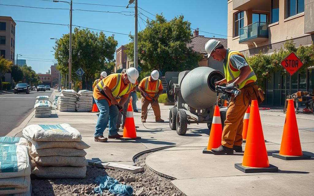 Concrete Contractors Hillsboro at work - Concrete Repair Hillsboro CA