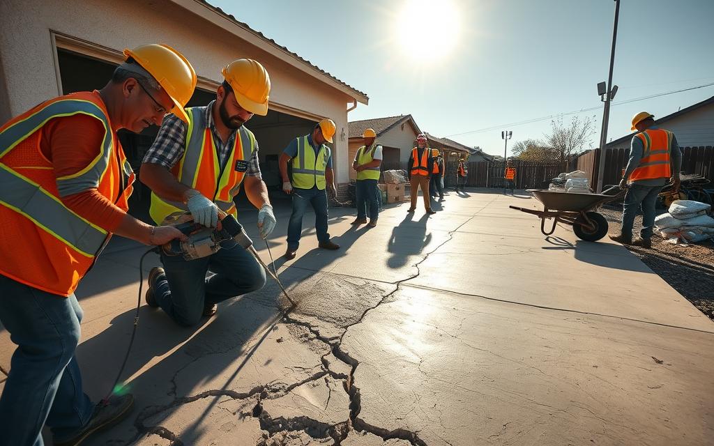 Concrete driveway repair Milpitas - Concrete Repair Milpitas CA