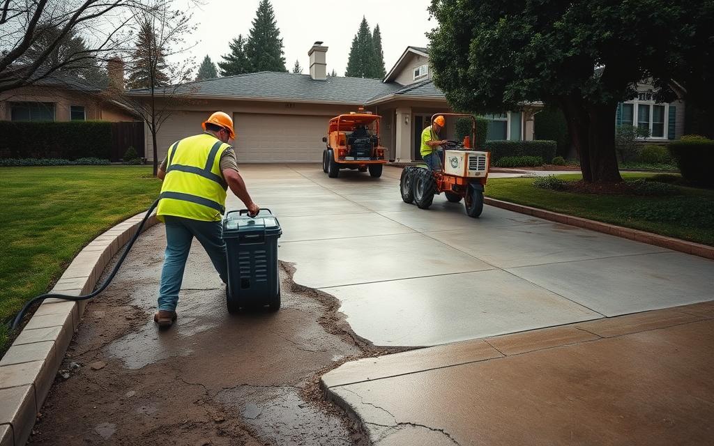 Concrete resurfacing San Mateo - Concrete Repair San Mateo CA