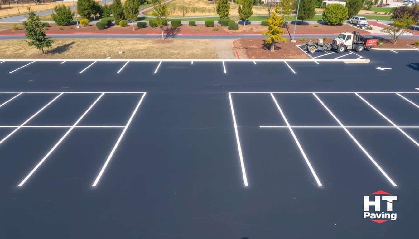 Parking Space Striping Black Point-Green Point CA