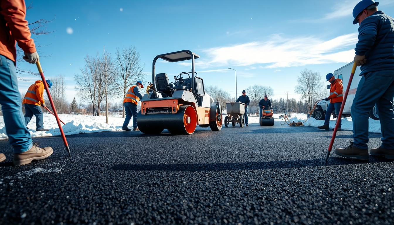 HT Paving and Seal Coating Services - Can Repairs Be Done During Cold Weather?