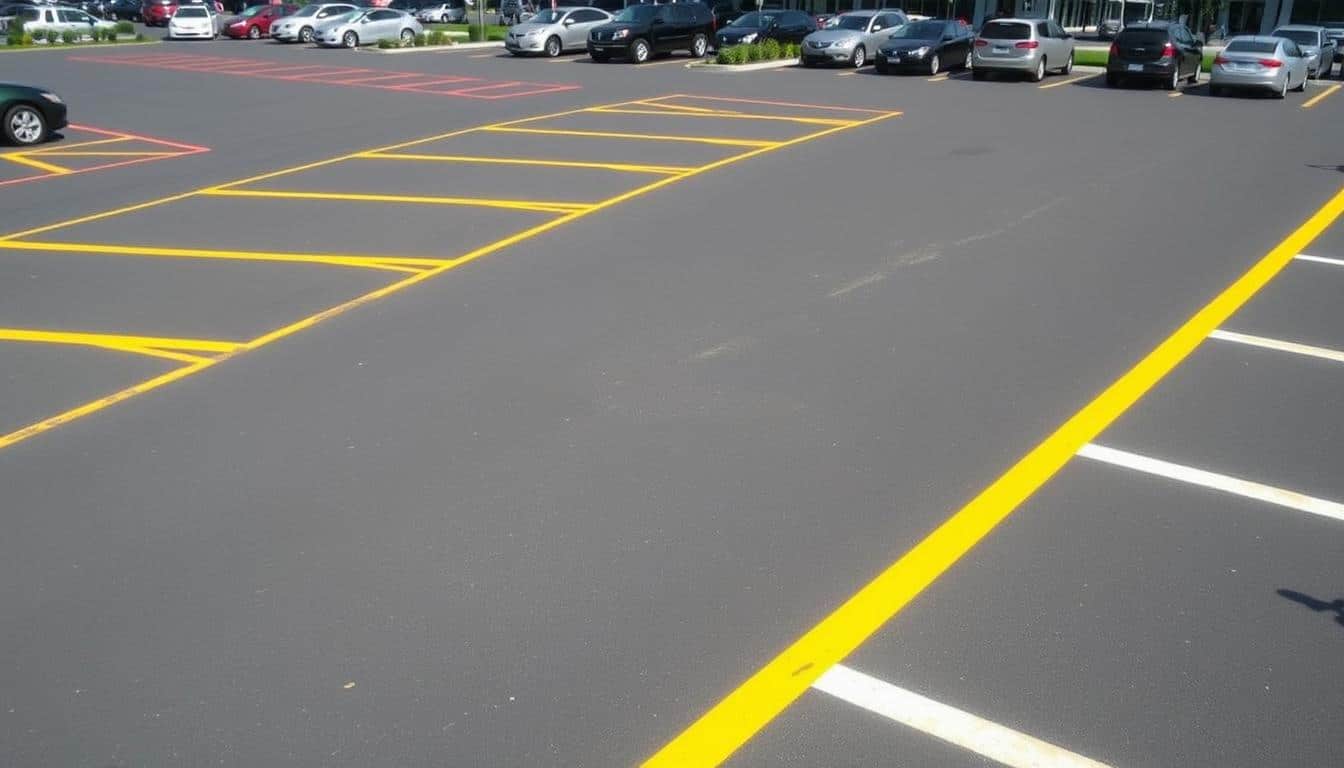 importance of parking lot striping - Why is Parking Space Striping Important?