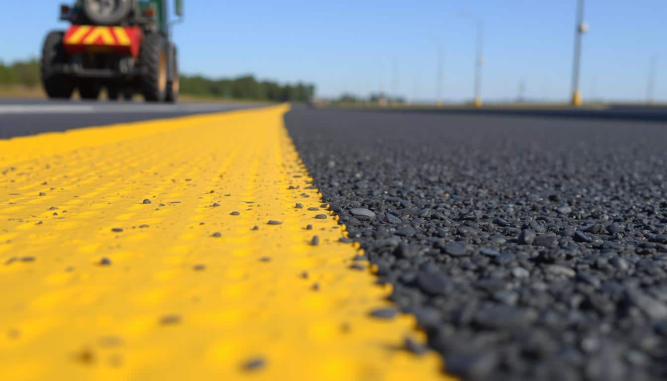 Striping on newly paved surfaces - Can Striping Be Done on Wet or Newly Paved Surfaces?