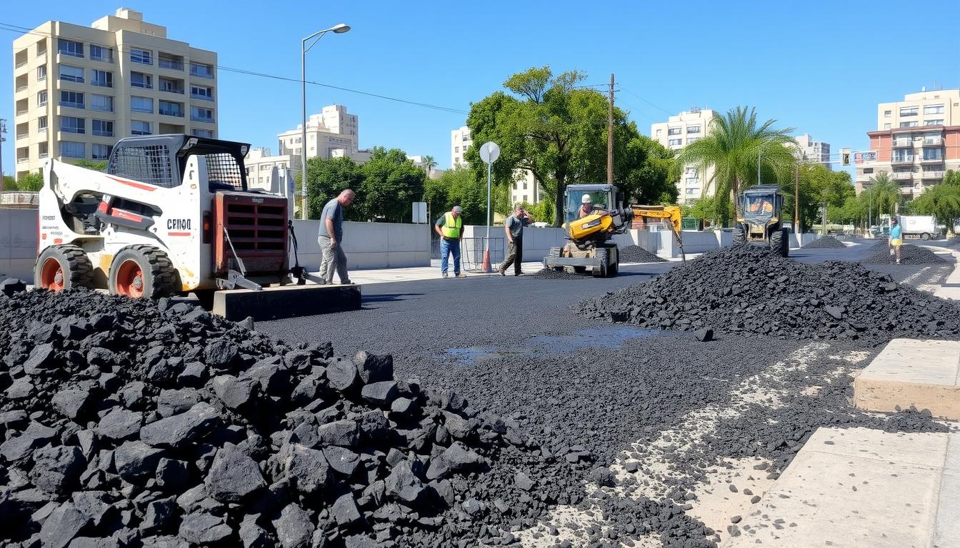 Can asphalt removal be done in small sections?