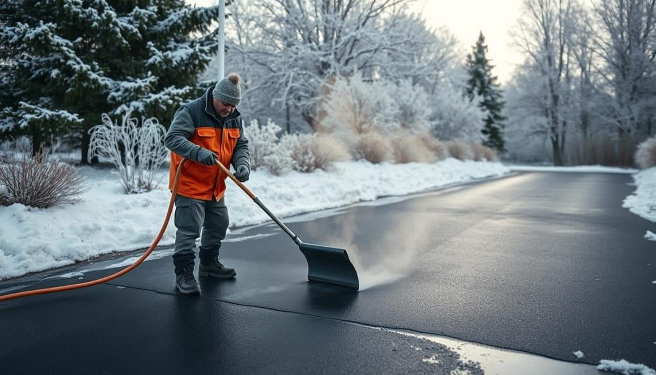 Can asphalt sealing be done in cold weather?