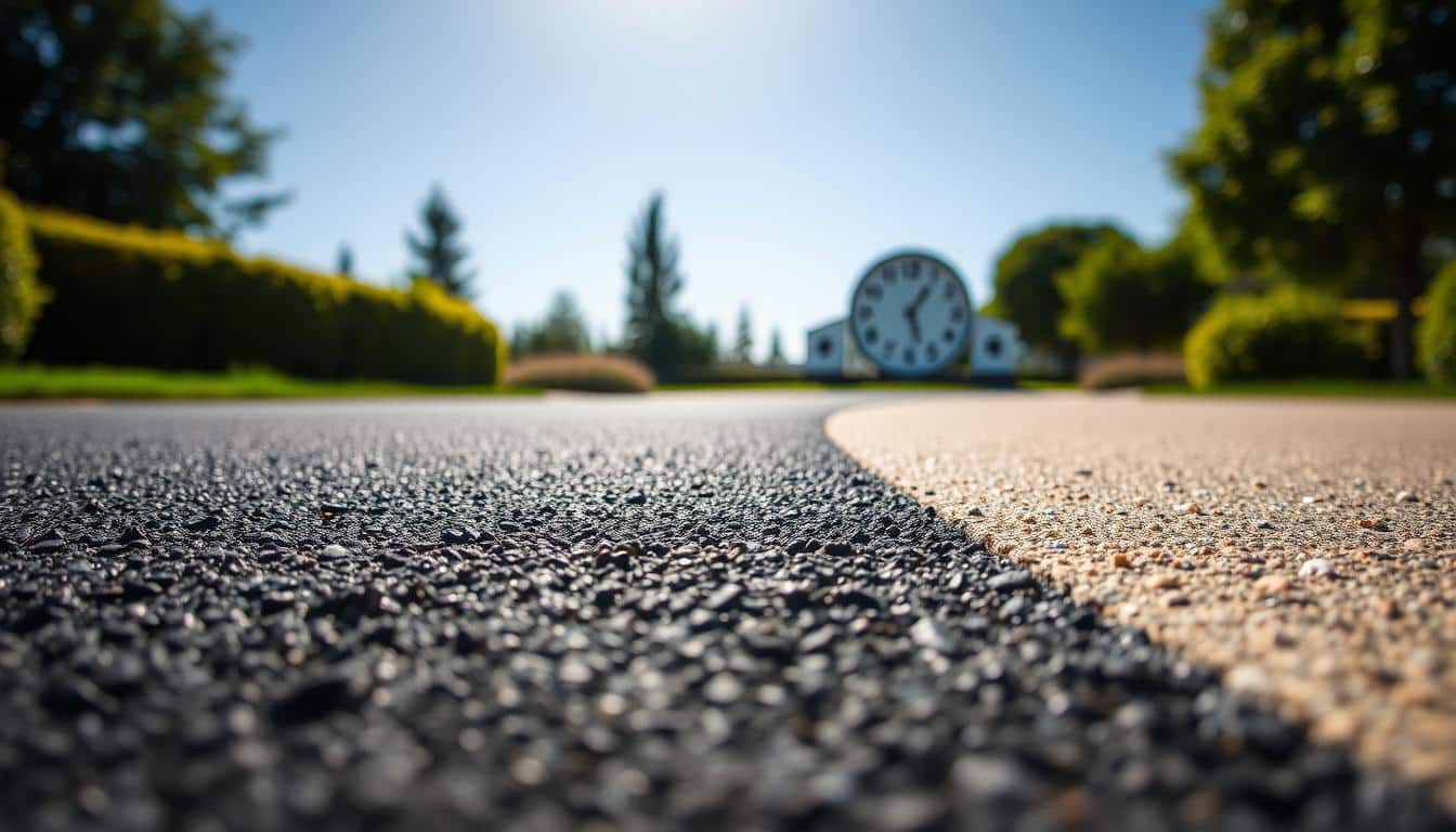 How long does asphalt sealer take to cure?