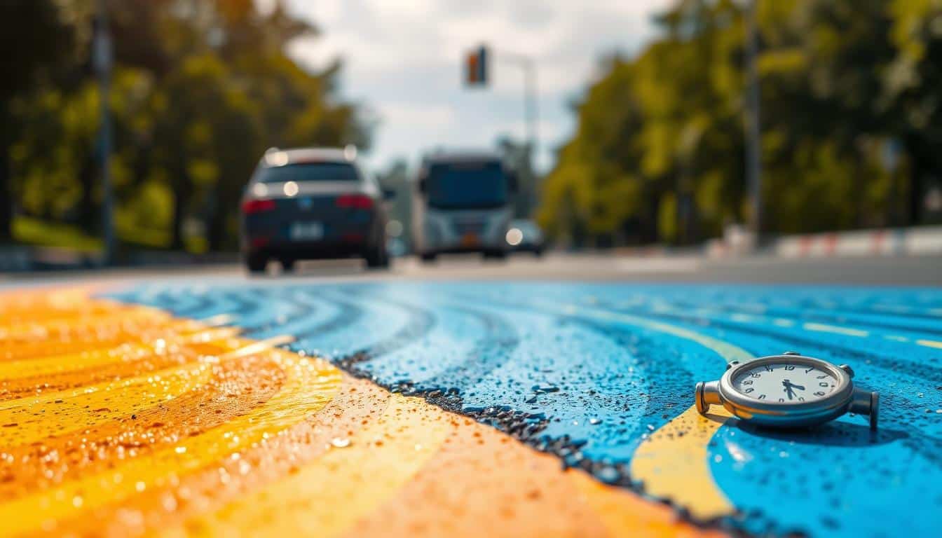 How long does striping paint take to dry?