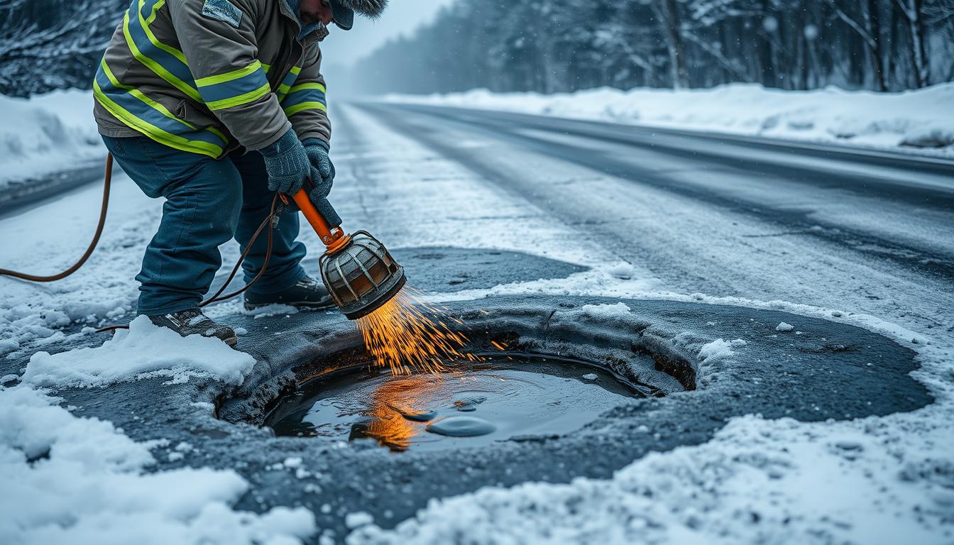 challenges of cold weather repairs - Can Potholes Be Repaired in Cold Weather?