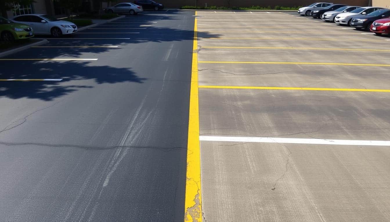 importance of parking lot striping - What Causes Parking Lot Stripes to Fade Over Time?