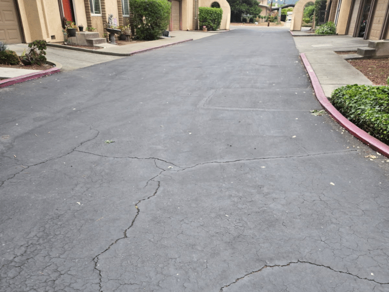Before Asphalt Repair