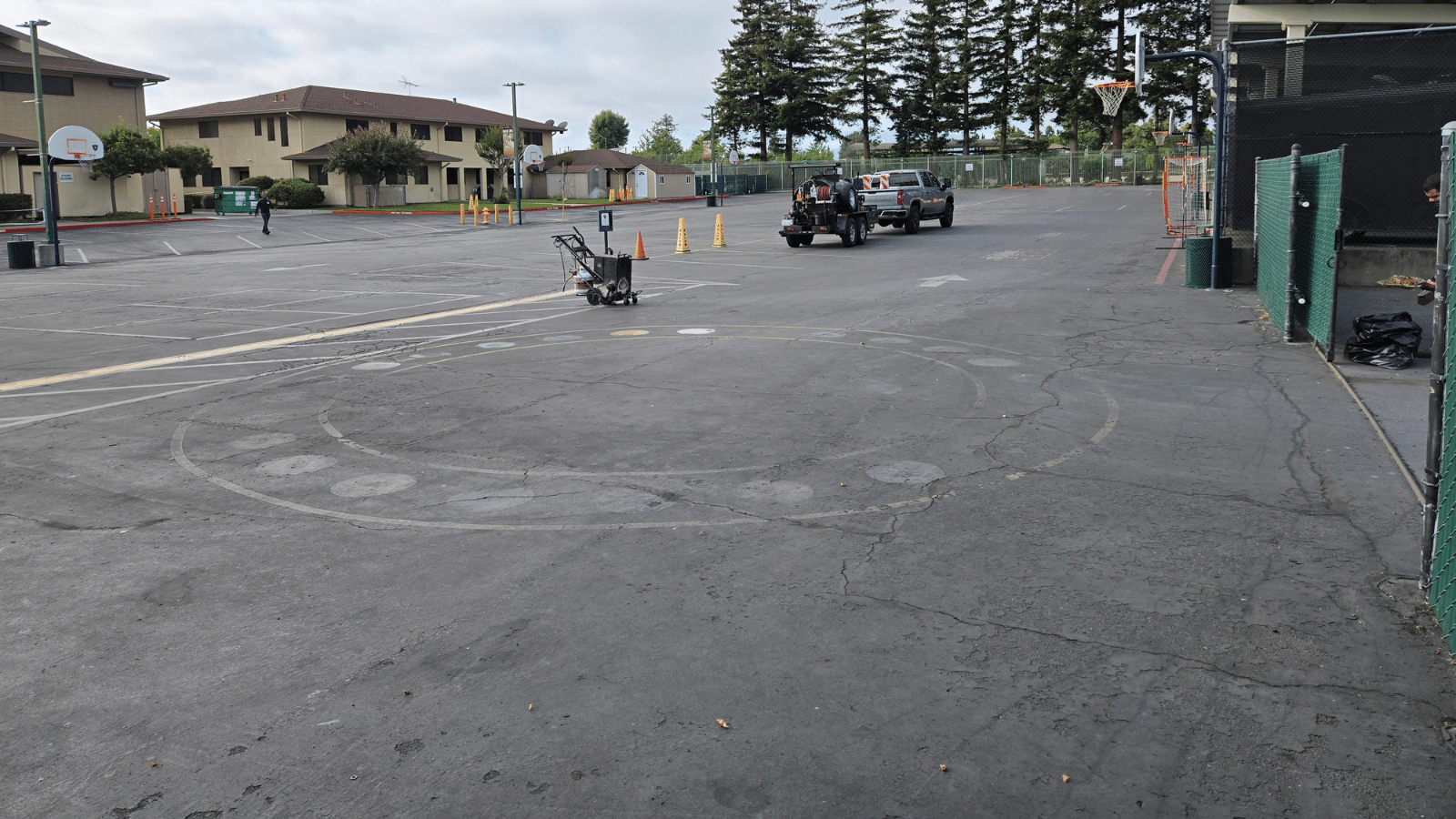 Line Striping Before2
