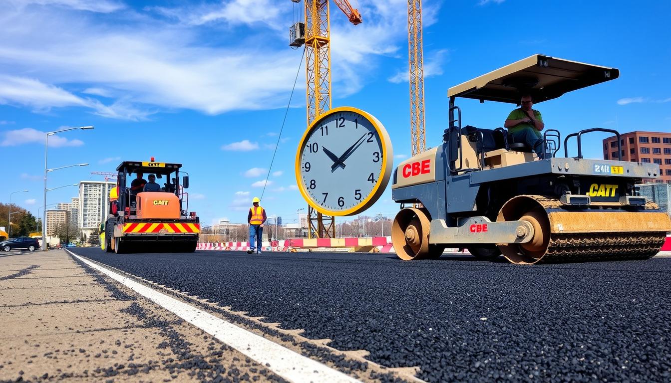 How long does asphalt paving take to complete?