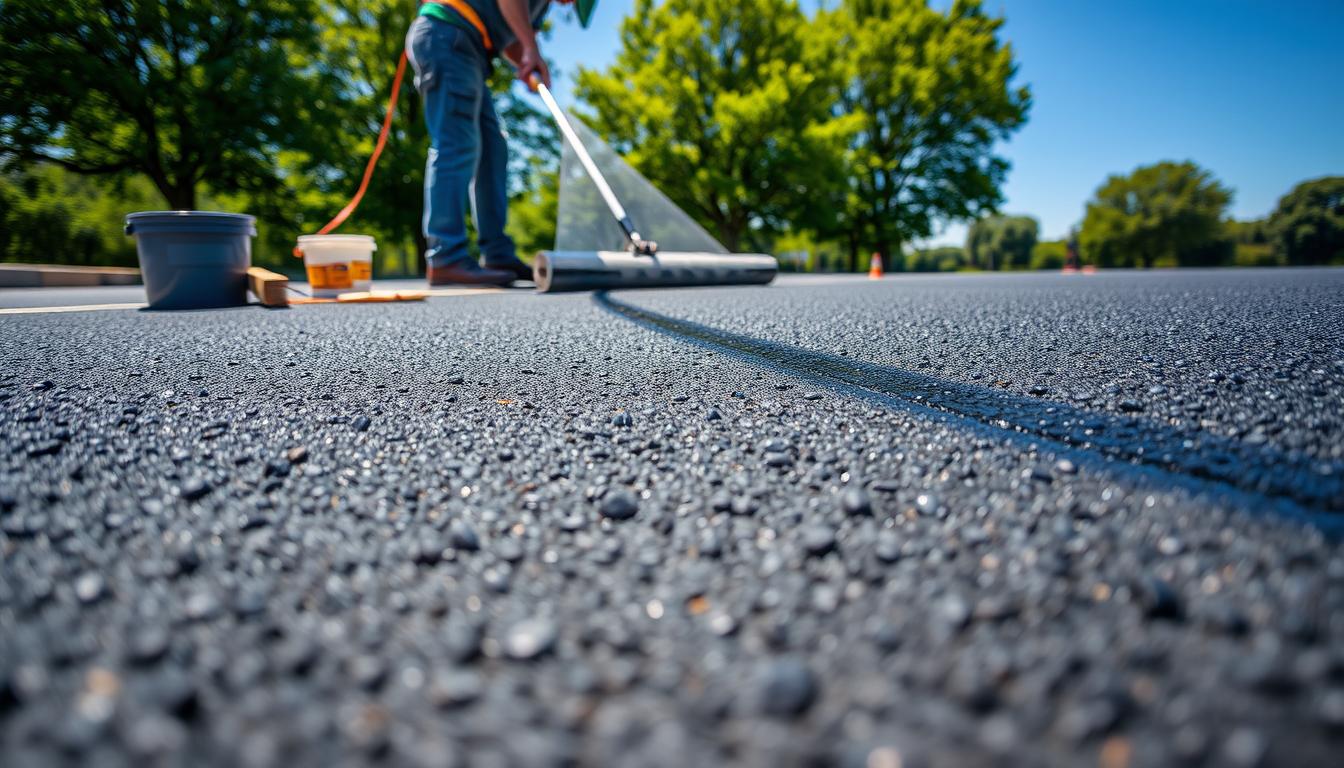 What is asphalt sealing, and why is it needed?