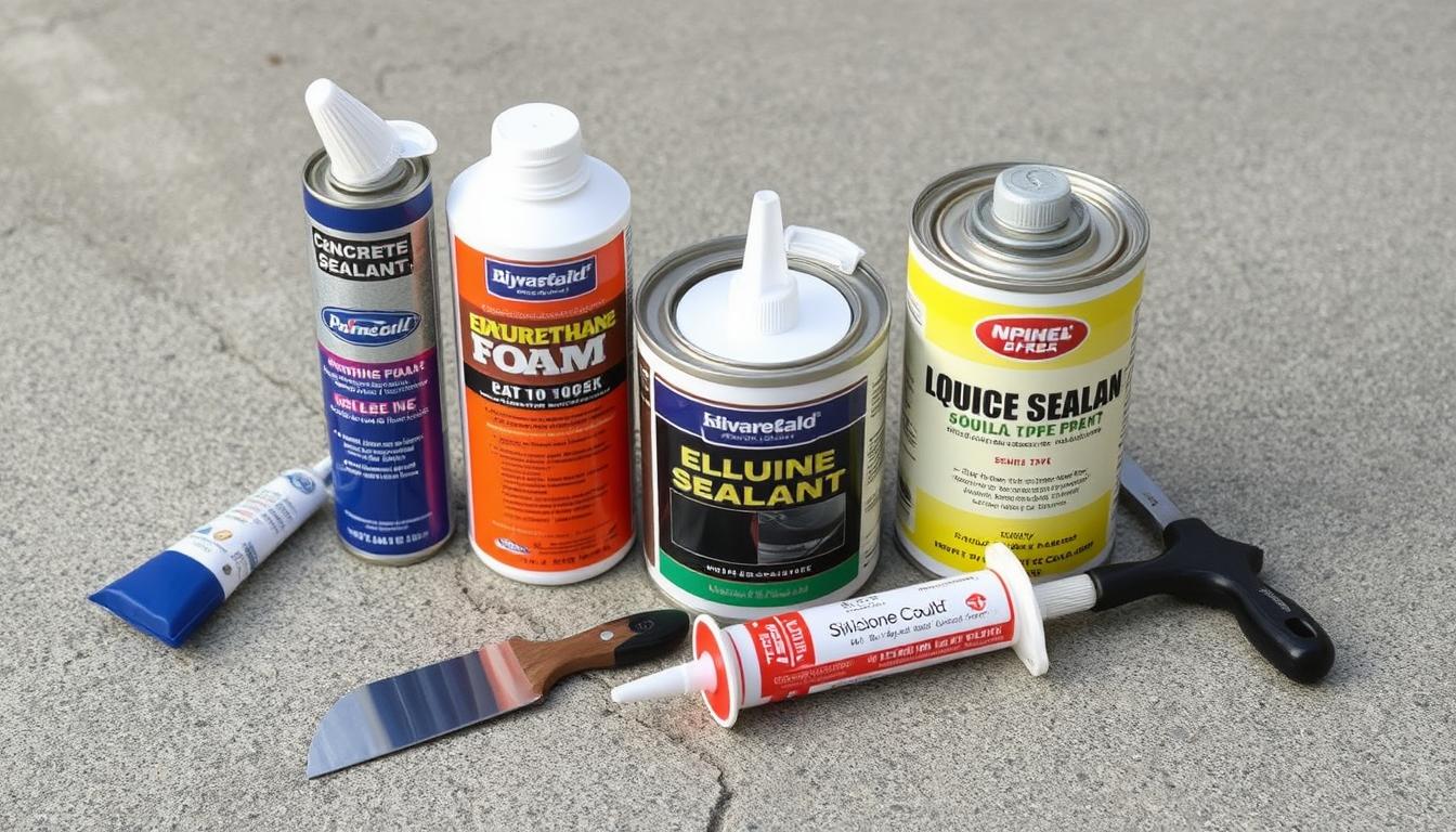 concrete crack sealant options - What Materials Are Used for Concrete Crack Filling?
