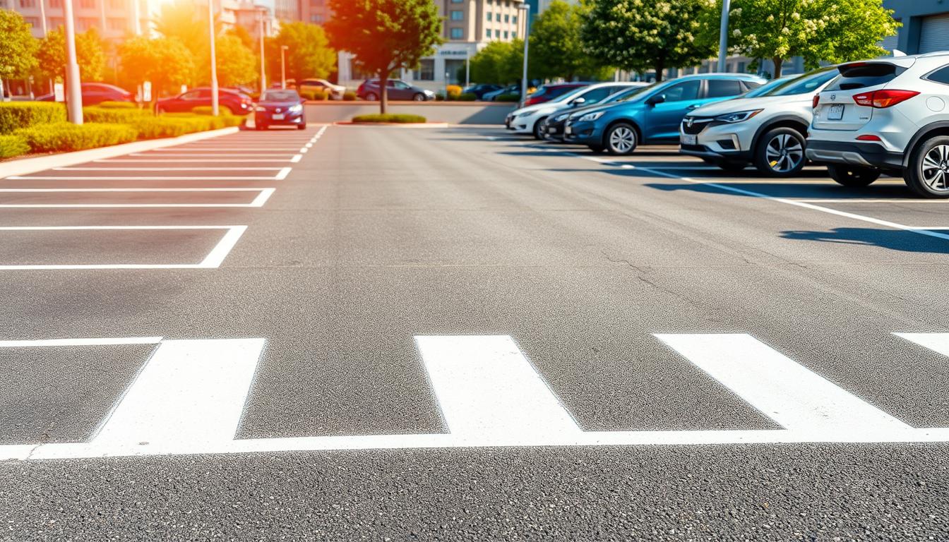 importance of parking lot striping - What Materials Are Used for Parking Lot Striping?