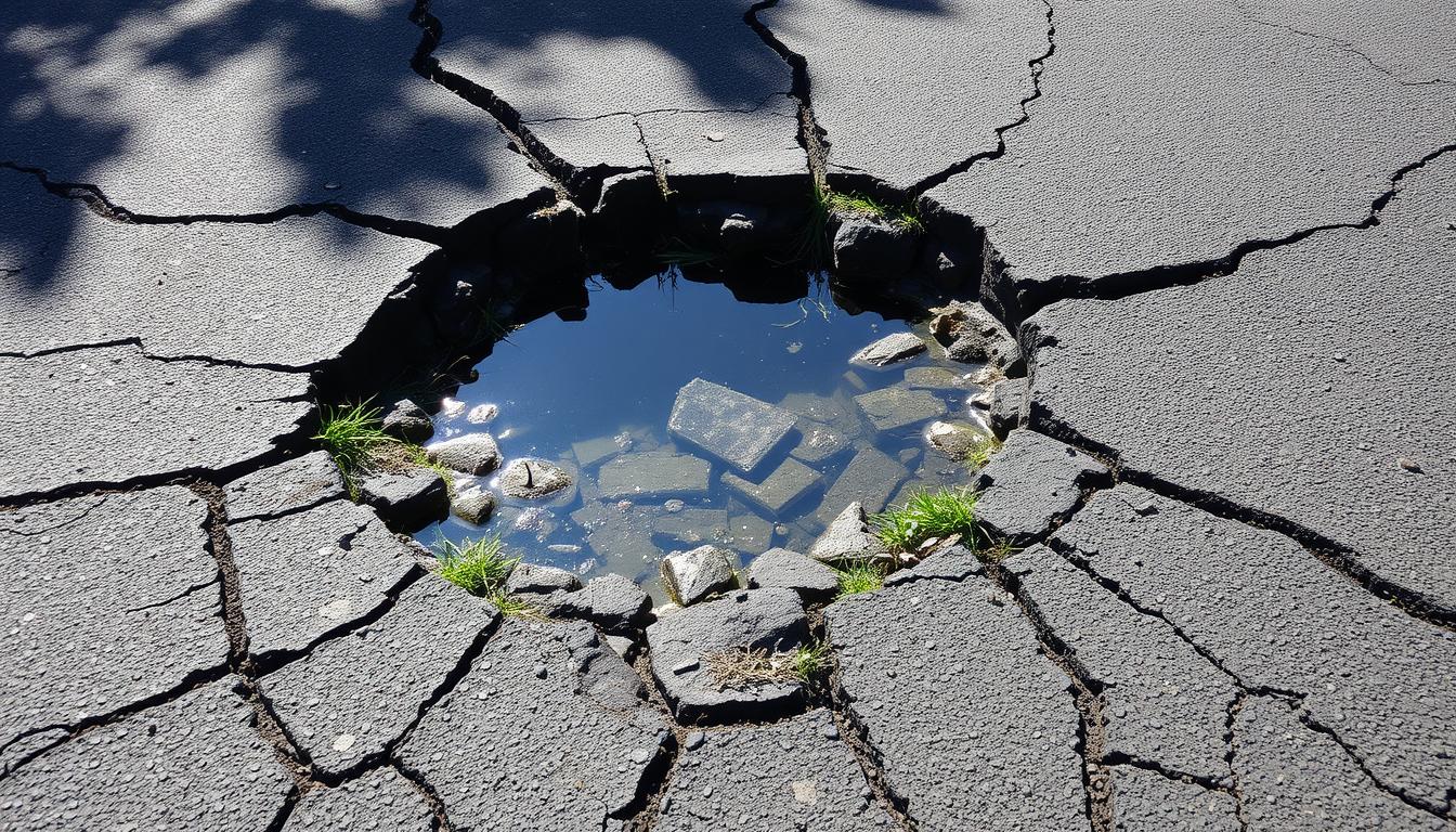 pothole damage - How Do Potholes Affect The lifespan of a Road or Driveway?