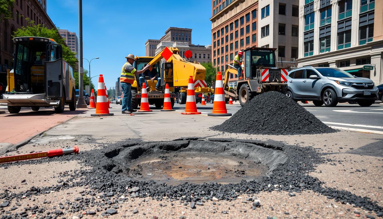 pothole repair process - How are Potholes Repaired?