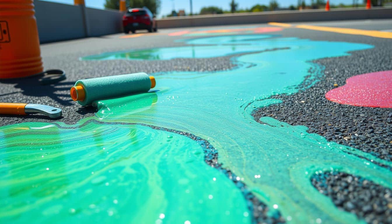 water-based parking lot paint - What Materials Are Used for Parking Lot Striping?