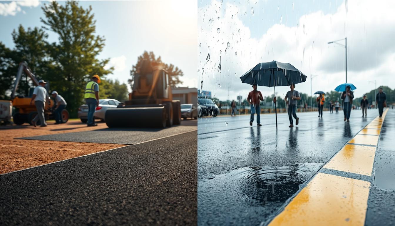 weather impact on asphalt paving - How Long Does Asphalt Paving Take to Complete?