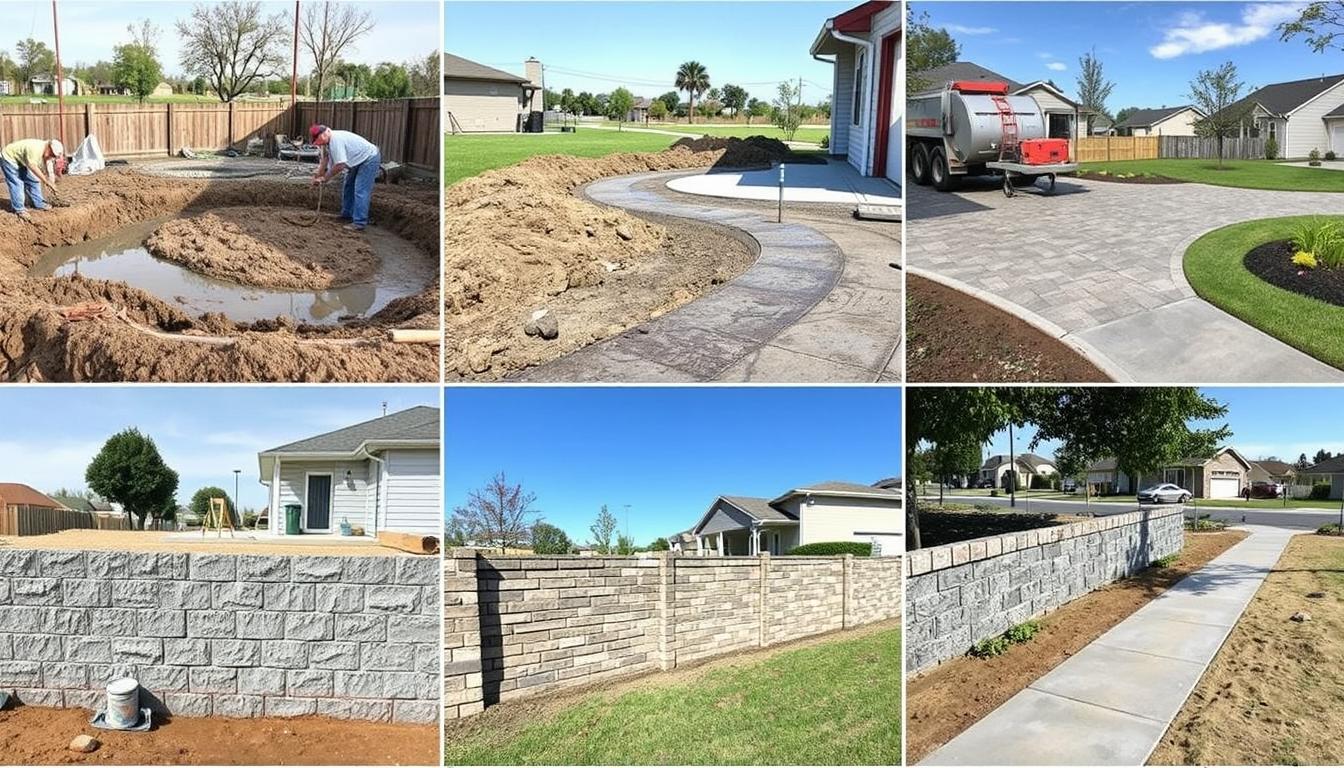 What types of concrete services are offered?
