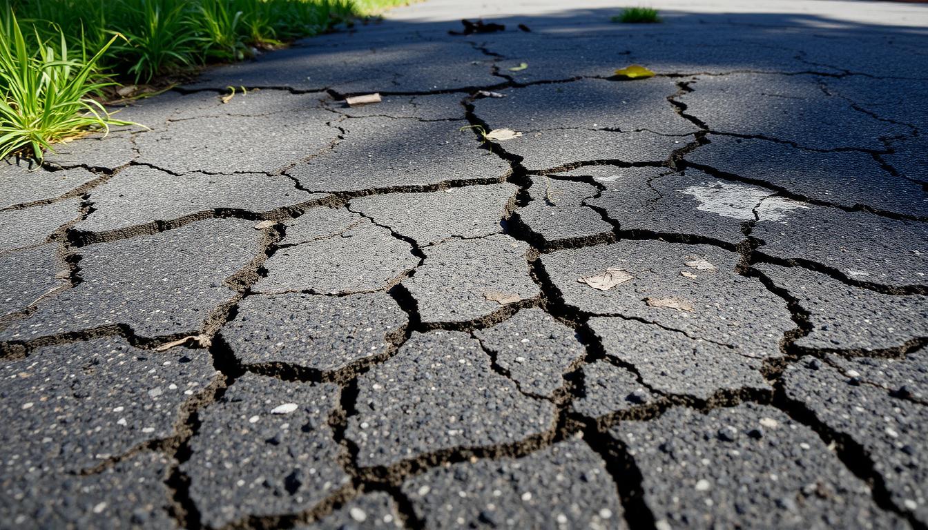 driveway sealing issues - What Causes a Sealed Driveway to Peel or Crack?