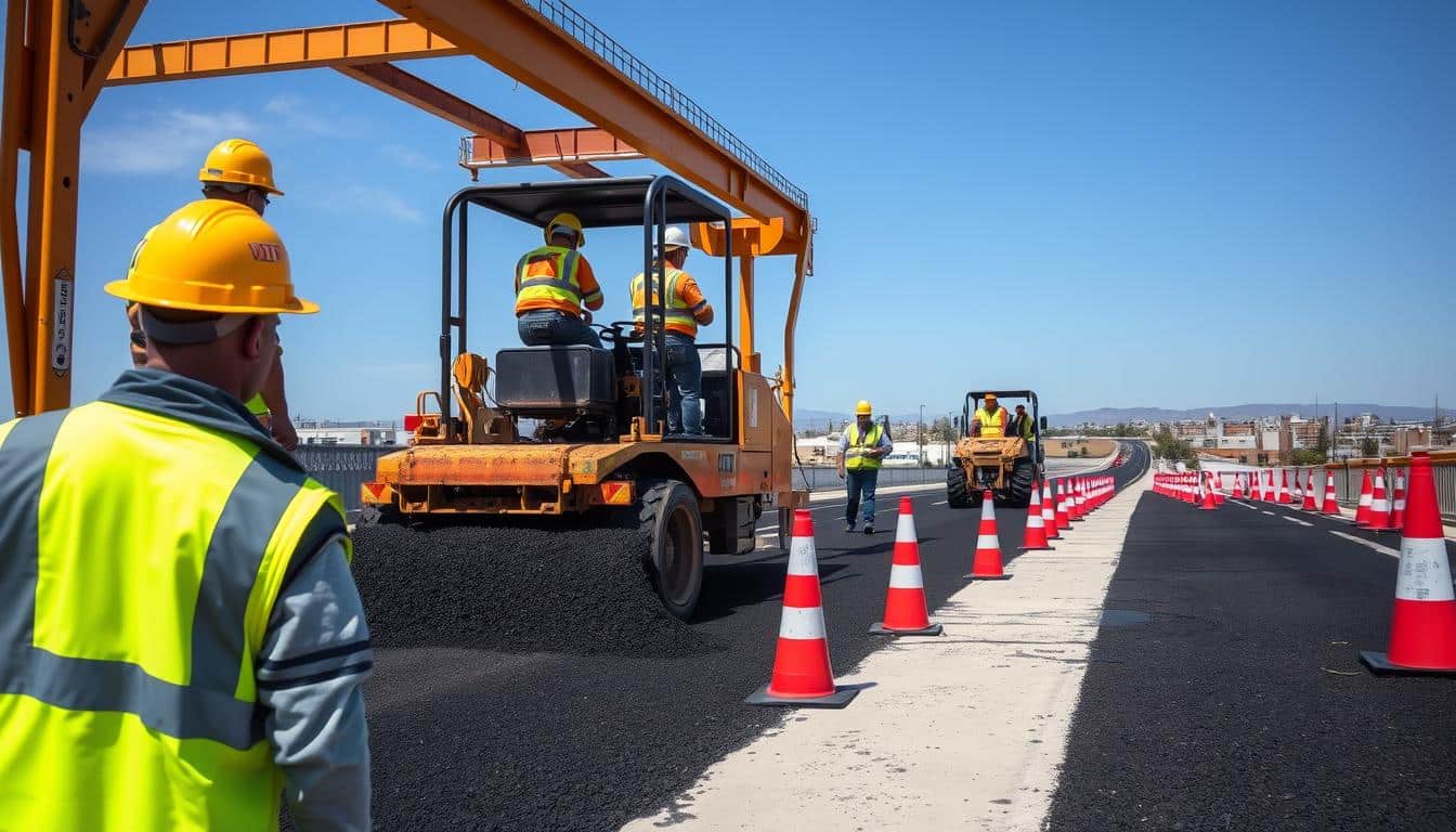What safety precautions are necessary during asphalt removal?