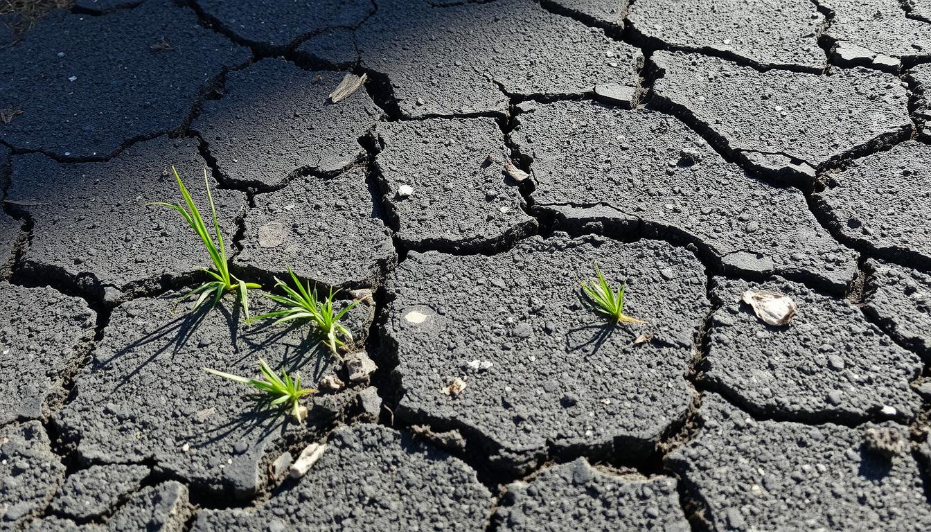 asphalt cracking - Concrete Crack Filling Las Lomas CA