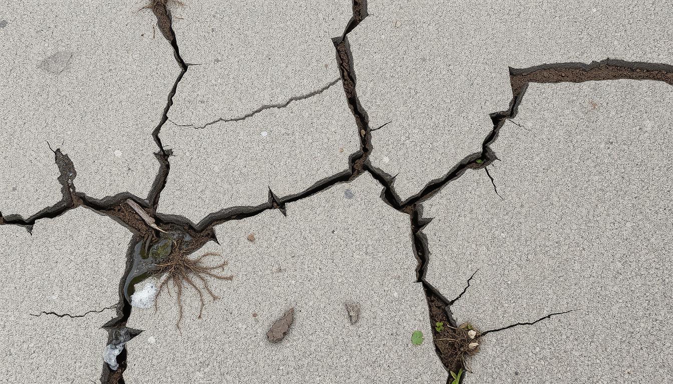 What causes concrete cracks, and how are they fixed? Concrete Crack Filling Las Lomas CA
