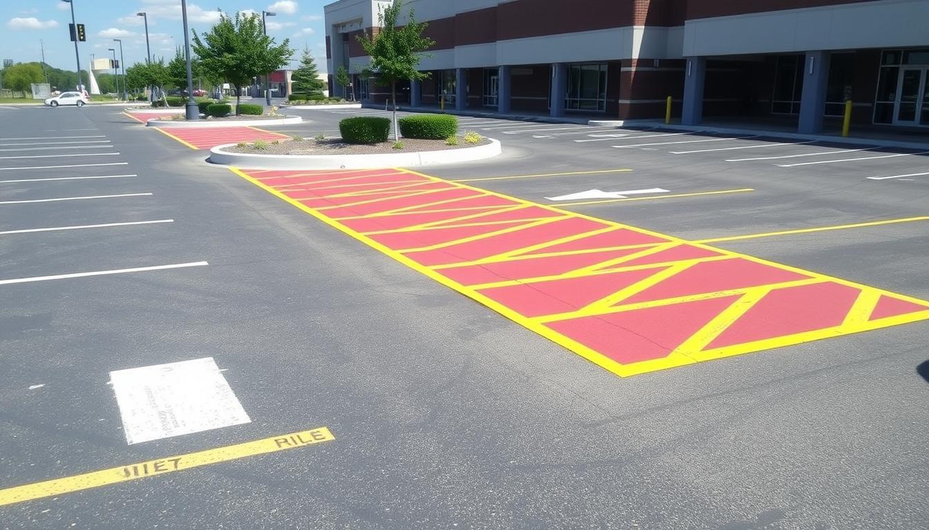 benefits of striping - How Often Should Parking Lot Stripes Be Repainted?